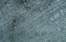 Modern Abstract Design Gray And Silver 9x11 Hand Knotted Bamboo Silk Area Rug
