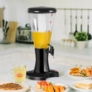 Set of 2 3L Draft Beer Tower Dispenser with LED Lights by LJGDeals