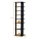 7-Tier Shoe Rack Practical Free Standing Shelves Storage Shelves by LJGDeals