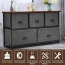Wood Dresser Storage Unit Side Table Display Organizer by LJGDeals