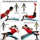 Abdominal Twister Trainer with Adjustable Height Exercise Bench by LJGDeals