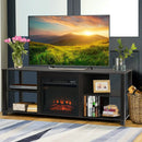 2-Tier TV Storage Cabinet Console with Adjustable Shelves by LJGDeals