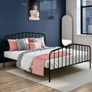 Queen Size Metal Bed Frame Slat Platform by LJGDeals
