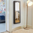 5 LEDs Jewelry Armoire Wall Mounted / Door Hanging Mirror by LJGDeals