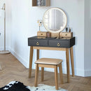 Makeup Vanity Table Set 3 Color Lighting Dressing Table by LJGDeals
