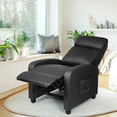 Recliner Sofa Wingback Chair with Massage Function by LJGDeals
