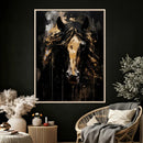 Abstract Horse Wall Art Canvas Print – Painted Style Western by MyGreatCanvas | Canvas Wall Art Prints | Photo Prints & Wall Decor