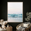 Ocean Wave Wall Art Canvas Print, Minimal Seascape by MyGreatCanvas | Canvas Wall Art Prints | Photo Prints & Wall Decor
