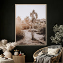 Joshua Tree Desert Wall Art Canvas Print, Minimal Southwest by MyGreatCanvas | Canvas Wall Art Prints | Photo Prints & Wall Decor