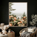 Fall Forest Wall Art Canvas Print – Soft Evergreen Woodland by MyGreatCanvas | Canvas Wall Art Prints | Photo Prints & Wall Decor
