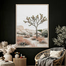 Joshua Tree Desert Wall Art Canvas Print, Minimal Southwest by MyGreatCanvas | Canvas Wall Art Prints | Photo Prints & Wall Decor