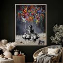 Banksy Inspired Boy Wall Art Canvas Print, Graffiti Balloon by MyGreatCanvas | Canvas Wall Art Prints | Photo Prints & Wall Decor