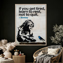Banksy Girl and Blue Bird Canvas Art Print: Banksy if you by MyGreatCanvas | Canvas Wall Art Prints | Photo Prints & Wall Decor