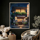 Evening at the Ramen Shop Canvas Wall Art — Japan Night by MyGreatCanvas | Canvas Wall Art Prints | Photo Prints & Wall Decor
