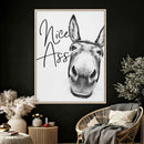 Nice Ass Funny Canvas Wall Art for Bathroom Wall Decor Cute by MyGreatCanvas | Canvas Wall Art Prints | Photo Prints & Wall Decor