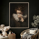 Baroque Portrait Canvas Wall Art, Flemish Woman with Lace by MyGreatCanvas | Canvas Wall Art Prints | Photo Prints & Wall Decor