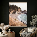 McWay Falls Canvas Wall Art, Big Sur California Photography by MyGreatCanvas | Canvas Wall Art Prints | Photo Prints & Wall Decor
