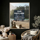 Framed Custom Canvas Wall Art – Personalized Photo Print,