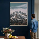 Alpine Mountain Landscape Wall Art Canvas Print, Snowy Peak by MyGreatCanvas | Canvas Wall Art Prints | Photo Prints & Wall Decor