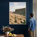 Desert Canyon Landscape Wall Art Canvas Print, Minimal by MyGreatCanvas | Canvas Wall Art Prints | Photo Prints & Wall Decor