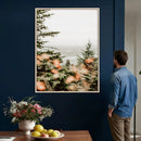 Fall Forest Wall Art Canvas Print – Soft Evergreen Woodland by MyGreatCanvas | Canvas Wall Art Prints | Photo Prints & Wall Decor
