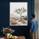 Joshua Tree Desert Wall Art Canvas Print, Minimal Southwest by MyGreatCanvas | Canvas Wall Art Prints | Photo Prints & Wall Decor
