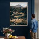 Desert Wall Art Canvas Print, Volcanic Landscape with Soft by MyGreatCanvas | Canvas Wall Art Prints | Photo Prints & Wall Decor