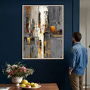 Abstract Urban Reflection Wall Art Canvas Print by MyGreatCanvas | Canvas Wall Art Prints | Photo Prints & Wall Decor