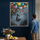 Banksy Balloon Canvas, Banksy Graffiti Art, Balloon Poster, by MyGreatCanvas | Canvas Wall Art Prints | Photo Prints & Wall Decor