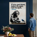 Banksy Girl and Blue Bird Canvas Art Print: Banksy if you by MyGreatCanvas | Canvas Wall Art Prints | Photo Prints & Wall Decor