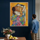 The Bride Wall Art Canvas Print – Gustav Klimt Inspired by MyGreatCanvas | Canvas Wall Art Prints | Photo Prints & Wall Decor