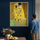 The Kiss Wall Art Canvas Print – Gustav Klimt The Kiss Gold by MyGreatCanvas | Canvas Wall Art Prints | Photo Prints & Wall Decor