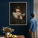 Baroque Portrait Canvas Wall Art, Flemish Woman with Lace by MyGreatCanvas | Canvas Wall Art Prints | Photo Prints & Wall Decor