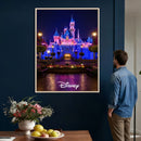 Disney Castle Wall Art – Framed Magic Kingdom Canvas by MyGreatCanvas | Canvas Wall Art Prints | Photo Prints & Wall Decor
