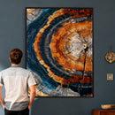 Abstract Wood Grain Canvas Print, Tree Ring Pattern Wall by MyGreatCanvas | Canvas Wall Art Prints | Photo Prints & Wall Decor