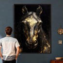 Abstract Horse Wall Art Canvas Print – Painting Style by MyGreatCanvas | Canvas Wall Art Prints | Photo Prints & Wall Decor