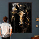 Abstract Horse Wall Art Canvas Print – Painted Style Western by MyGreatCanvas | Canvas Wall Art Prints | Photo Prints & Wall Decor