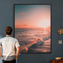Sunset Ocean Wall Art Canvas Print by MyGreatCanvas | Canvas Wall Art Prints | Photo Prints & Wall Decor