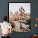 Joshua Tree Desert Wall Art Canvas Print, Minimal Southwest by MyGreatCanvas | Canvas Wall Art Prints | Photo Prints & Wall Decor