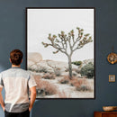 Joshua Tree Desert Wall Art Canvas Print, Minimal Southwest by MyGreatCanvas | Canvas Wall Art Prints | Photo Prints & Wall Decor