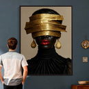 Abstract Afro American Women Wall Art Canvas Print by MyGreatCanvas | Canvas Wall Art Prints | Photo Prints & Wall Decor
