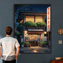 Evening at the Ramen Shop Canvas Wall Art — Japan Night by MyGreatCanvas | Canvas Wall Art Prints | Photo Prints & Wall Decor