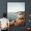 Coastal Cliffs Canvas Wall Art, Ocean Shoreline Photography by MyGreatCanvas | Canvas Wall Art Prints | Photo Prints & Wall Decor