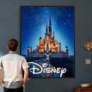 Disney Castle Wall Art – Framed Magic Kingdom Canvas by MyGreatCanvas | Canvas Wall Art Prints | Photo Prints & Wall Decor