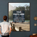 Framed Custom Canvas Wall Art – Personalized Photo Print,