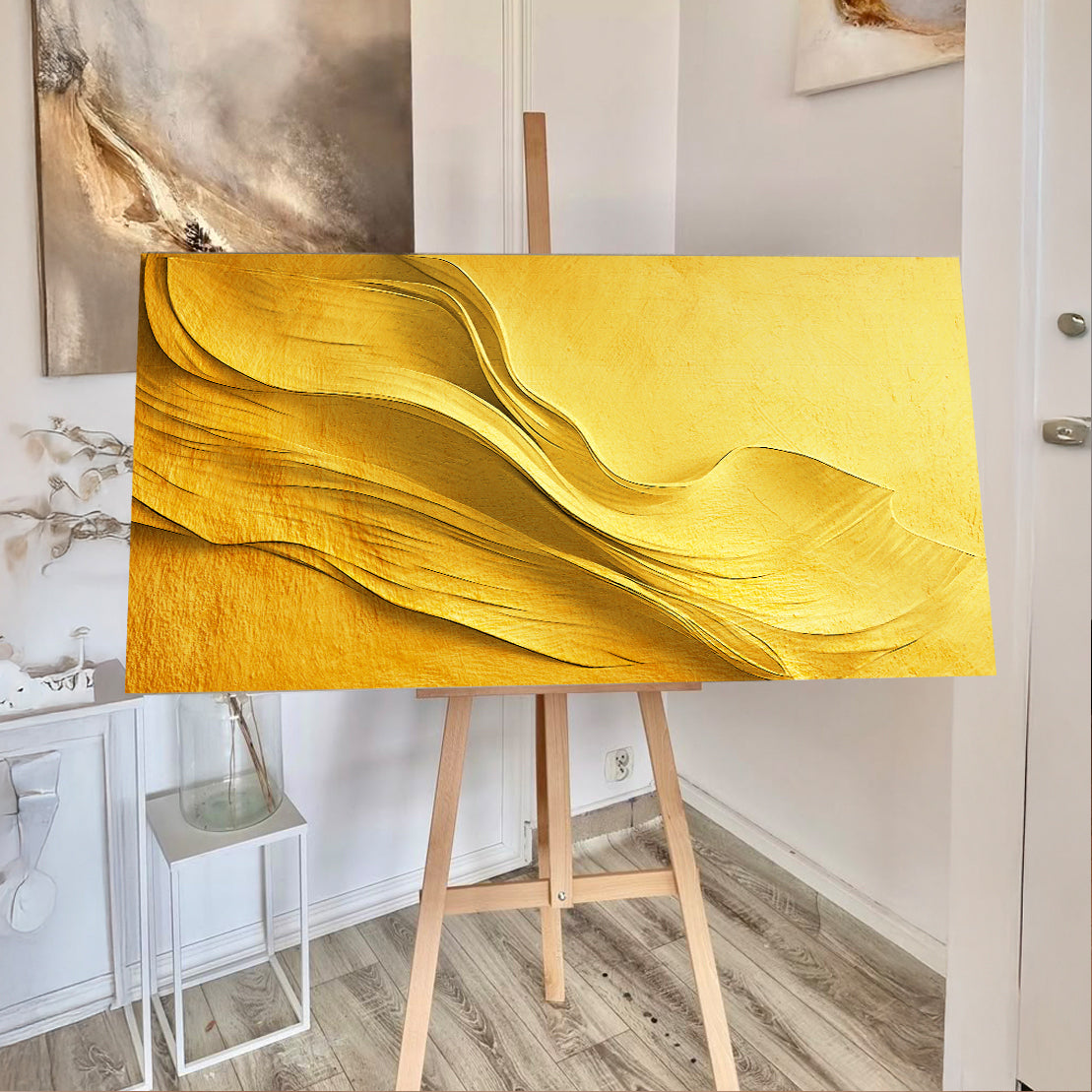 Gold Minimalist Wall Art, photo 3 of 10