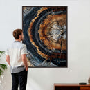 Abstract Wood Grain Canvas Print, Tree Ring Pattern Wall by MyGreatCanvas | Canvas Wall Art Prints | Photo Prints & Wall Decor