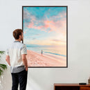 Pastel Beach Wall Art Canvas Print – Soft Coastal by MyGreatCanvas | Canvas Wall Art Prints | Photo Prints & Wall Decor