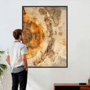 Abstract Wood Ring Wall Art Canvas Print – Natural Tree Ring by MyGreatCanvas | Canvas Wall Art Prints | Photo Prints & Wall Decor
