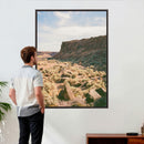 Desert Canyon Landscape Wall Art Canvas Print, Minimal by MyGreatCanvas | Canvas Wall Art Prints | Photo Prints & Wall Decor